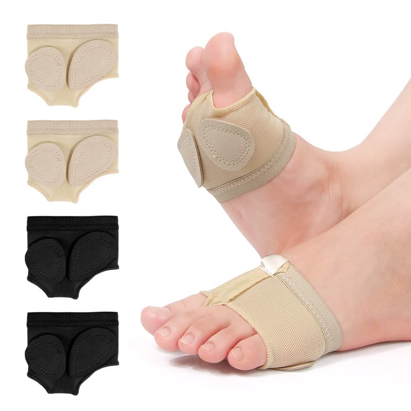 Cross-Border Belly Dance Forefoot Protector Socks, Ballet Gymnastics Dance Practice Latin Training Foot Pads