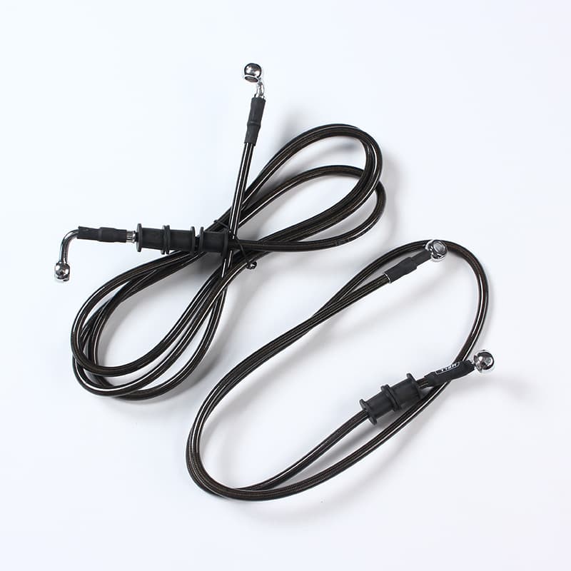 Off-road motorcycle ATV ATV scooter GY6 electric scooter colored brake oil pipe steel throat disc brake pipe