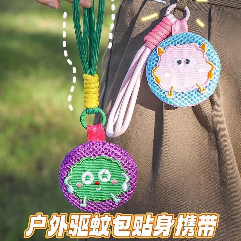 Kids Lanyard Earphone Pouch Mosquito Repellent Bag Baby Pendant Mosquito Repellent Pouch Mosquito Repellent Tablet Dragon Boat Festival Spice Bag Cute Coin Purse