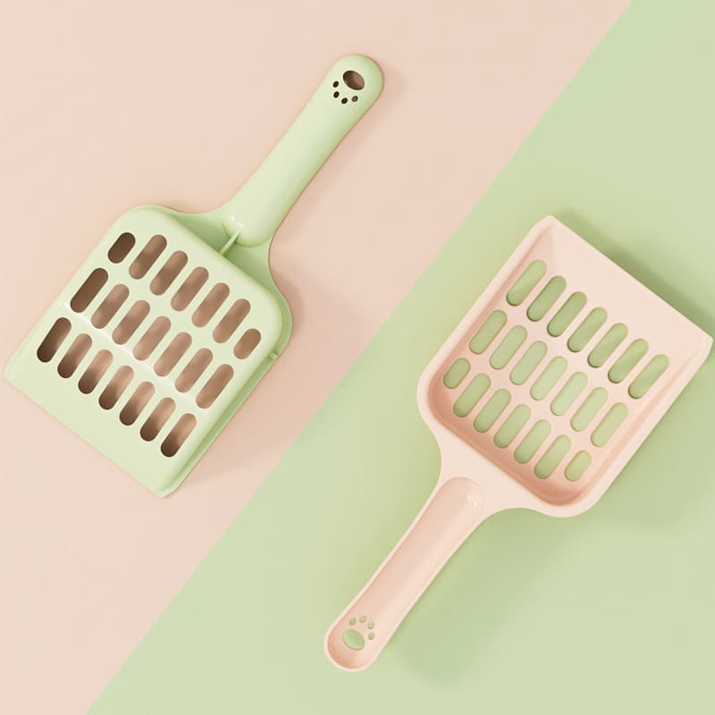 Large Cross-border Cat Litter Box, Hollow Cat Litter Scoop, Tofu Cat Litter Scoop, Cat Cleaning Pet Supplies