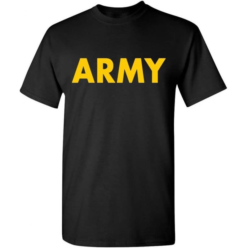 European Size Cotton T Lucky Ride Military Gear Black Army Short Sleeve T-Shirt