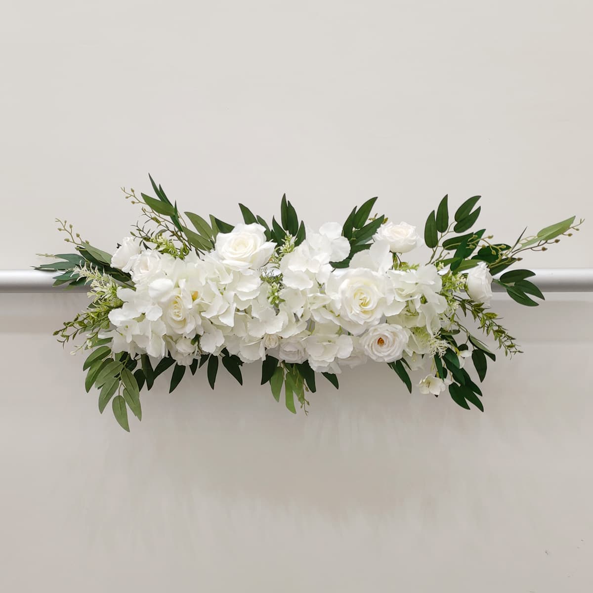 Wedding Artificial Flower Door Lintel, Mirror Front Flower, Bedroom Wall Decor, Wedding Hanging Flower, Aisle Guide Flower, Table Flower Decoration, Fake Flower Bouquet
