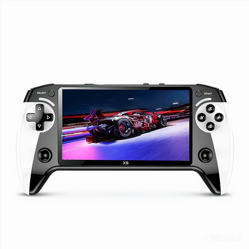 New X9 Handheld Retro Gaming Console Dual Joystick PSP Game Console 5.1-inch HD Large Screen Portable Game Console