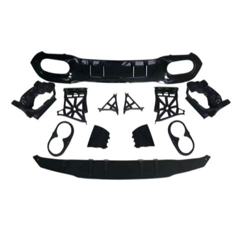 19+ W177 Rear Diffuser AMG45 Style