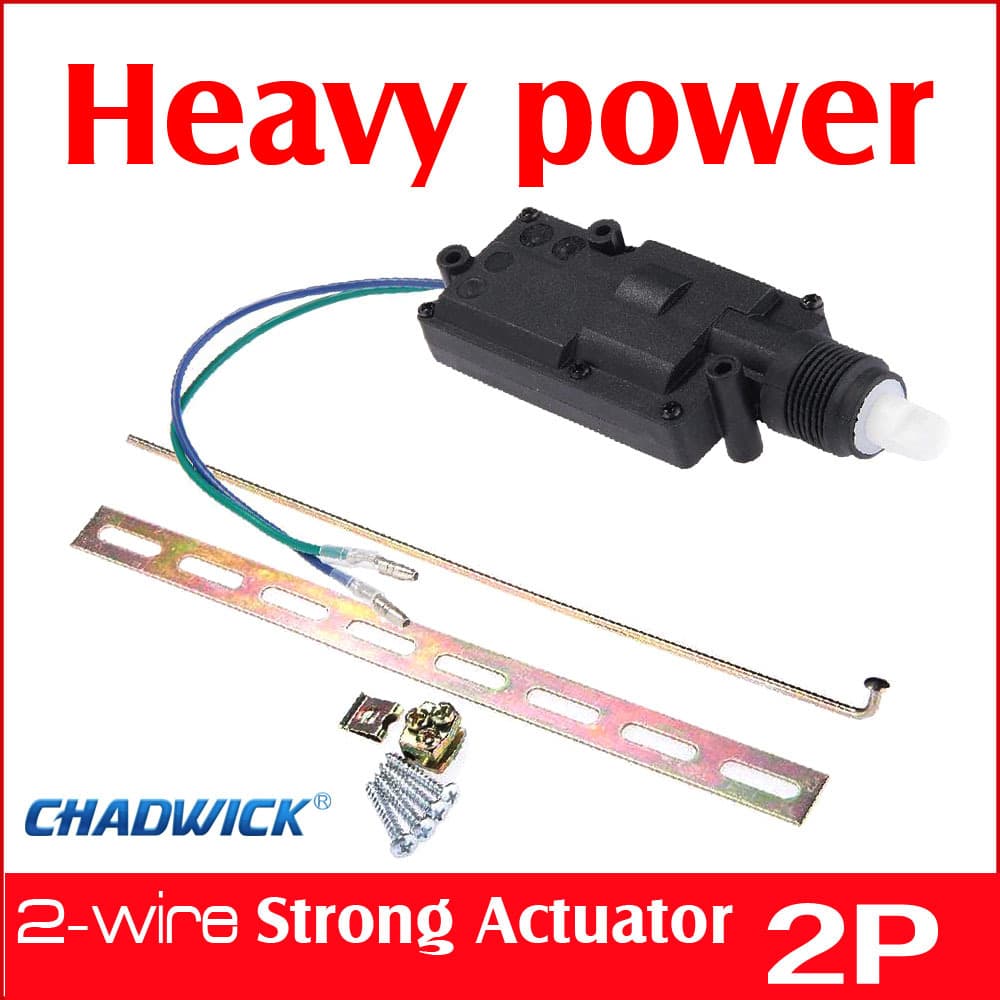 2P Two-Wire Heavy Duty Actuator Automotive Central Locking Automotive Parts 12V