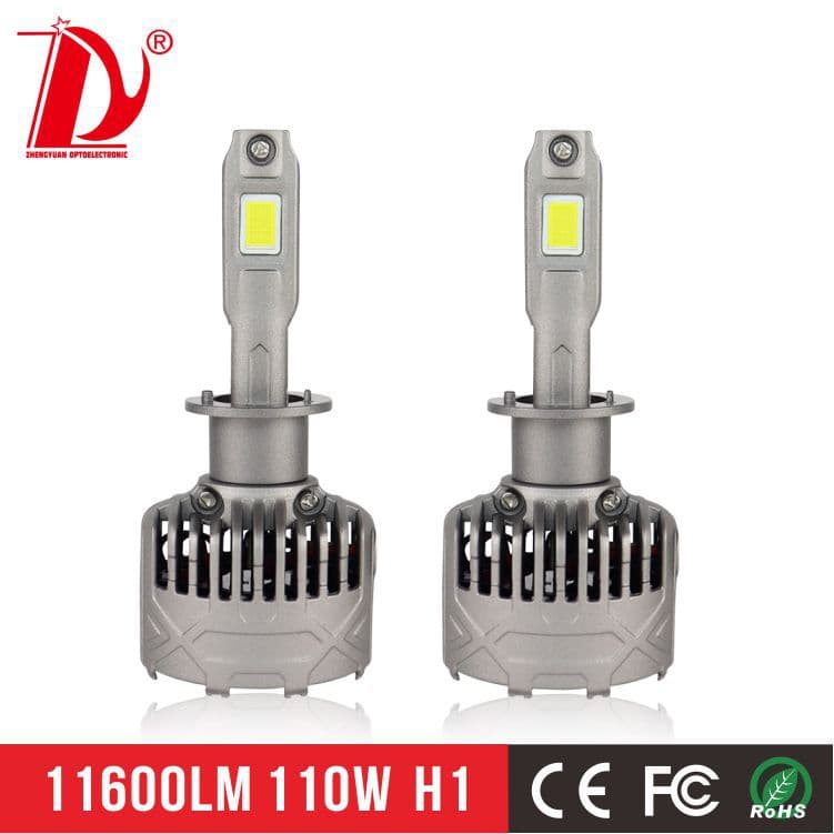 New product Zhengyuan R30 factory direct sales wholesale LED headlights single bright H1/H3 55W high power car lights
