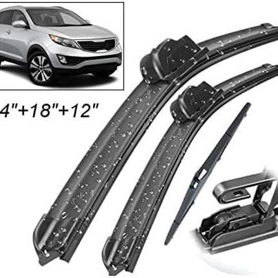 For Kia Sportage SL 2010-2015 24+18+12 Wiper Blades
