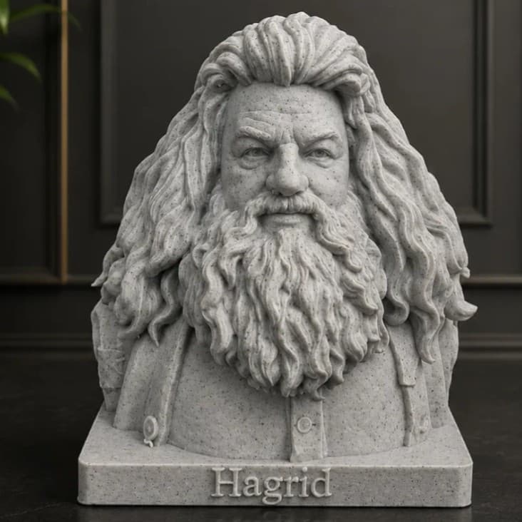 New Cross-Border Harry Potter Hagrid Model Desktop Ornament Collectible