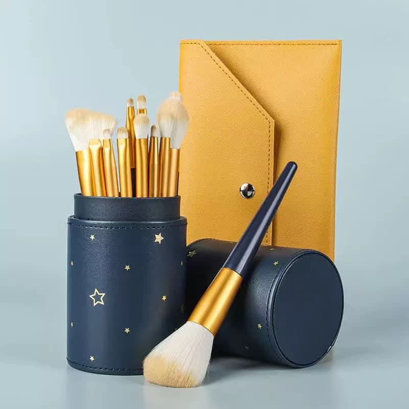 Ermu Makeup Brush Set - Soft Bristle Eyeshadow Contour Blush Powder Brush Full Set for Beginners Makeup Tools Wholesale