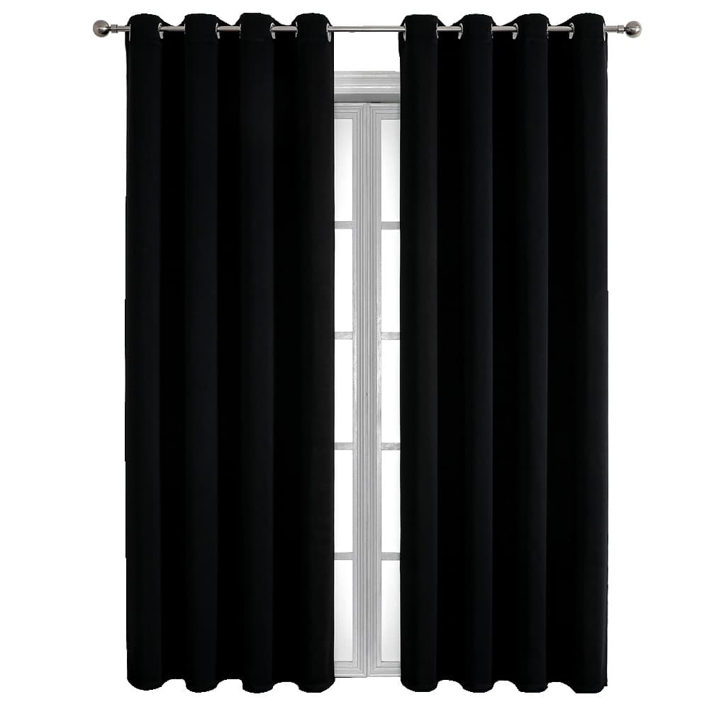Factory Direct Export Cross-Border High-Precision Blackout Solid Color Curtain Fabric Wholesale