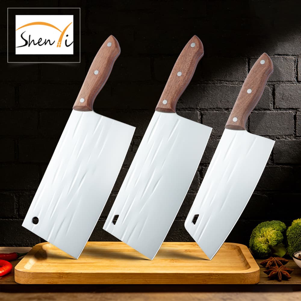 Household Kitchen Yangjiang Forged Knife, Sharp Vegetable Knife and Meat Knife Dual-Purpose Chopping Knife, Bone Knife, Super Fast