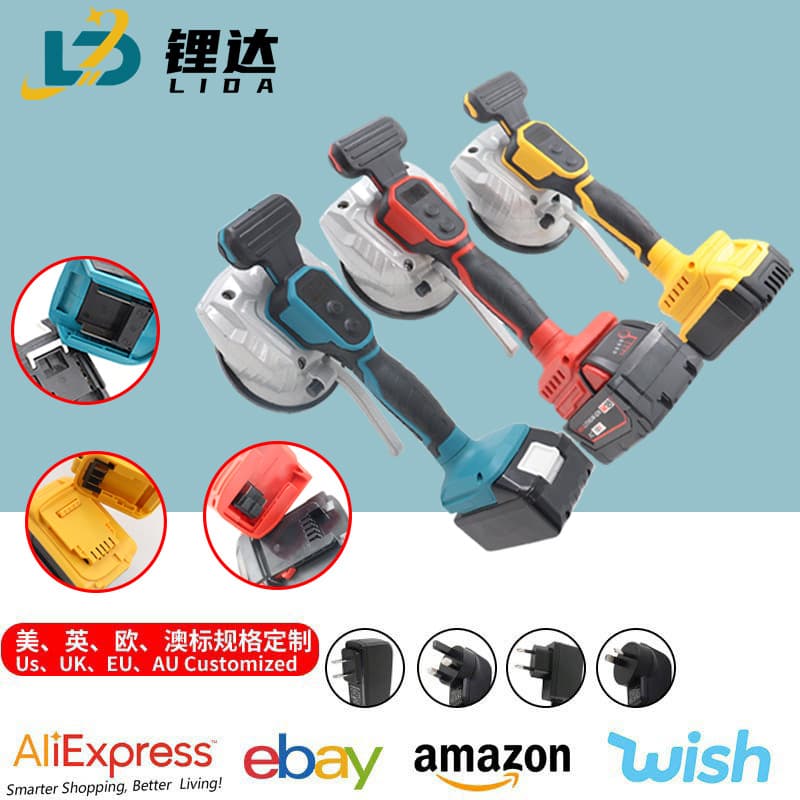 21V High-Power Fully Automatic Lithium Battery Tile Laying Machine, Cross-border Brushless Tile Laying Machine, Floor Tile Laying Auxiliary Tool