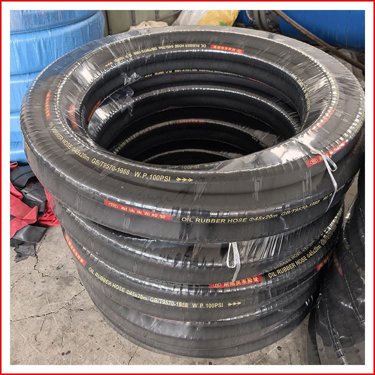 Discount production, low-temperature cold resistant, steel wire skeleton corrugated wound steel wire fabric hose