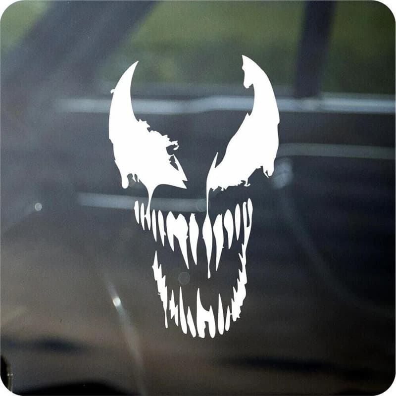 Devil Reflective Decal for Cars, Motorcycles, Racing, Laptops, Trunk, Windshield, Helmet