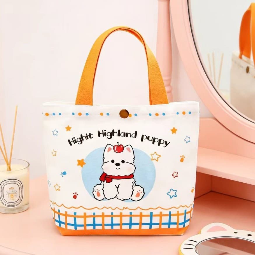 Popular first-year souvenirs, baby banquets, birthday full-moon wine tote bags, 100-day banquet return gifts, practical canvas bags