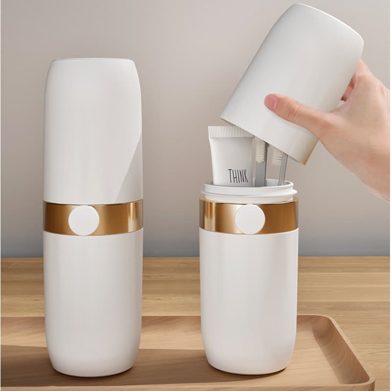 Travel Portable Dental Kit Toothbrush Storage Box Mouthwash Cup Toothpaste Cup Set Modern Minimalist Universal Gift