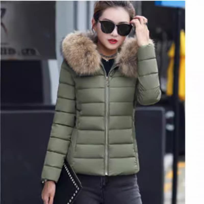 New Korean-Style Women's Short Quilted Cotton Coat Puffer Jacket Outerwear for Autumn and Winter Export