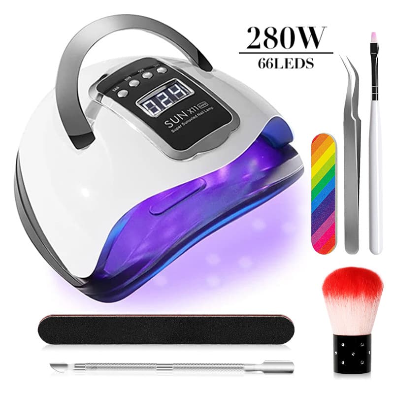 Nail Lamp Tool Set High-Power Quick-Dry LED Sensor Nail Dryer UV Nail Curing Light Machine X10 X11