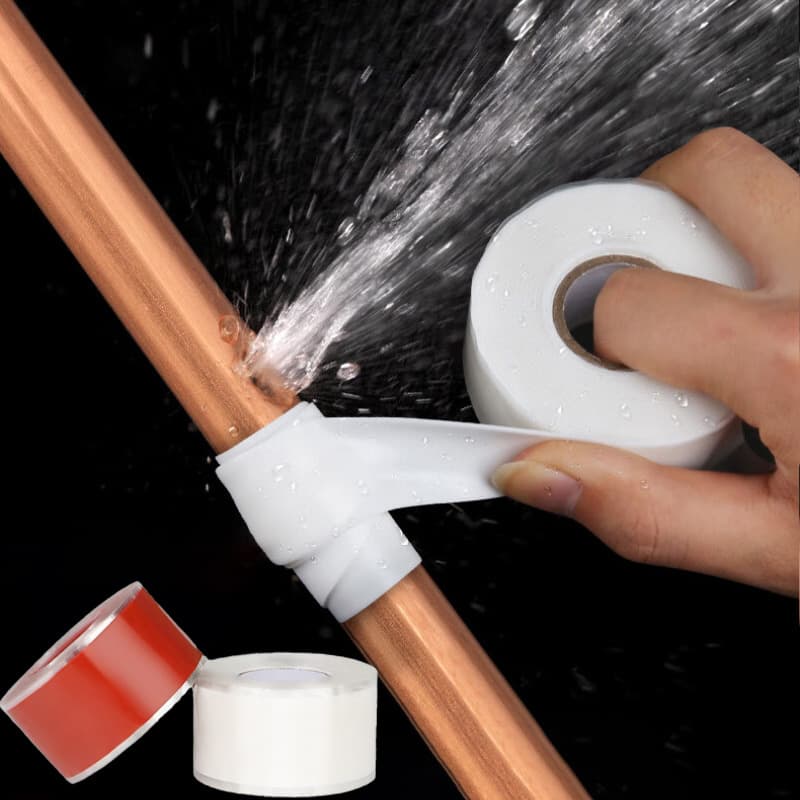 Highly elastic self-adhesive silicone tape leak-proof waterproof tape repair water pipe with high-voltage insulation leak-proof tape factory issued