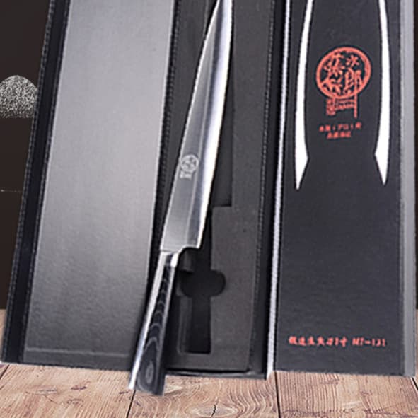 Tojiro salmon cutting knife, sushi knife, sashimi knife, cooking knife, blade knife, fish fillet knife