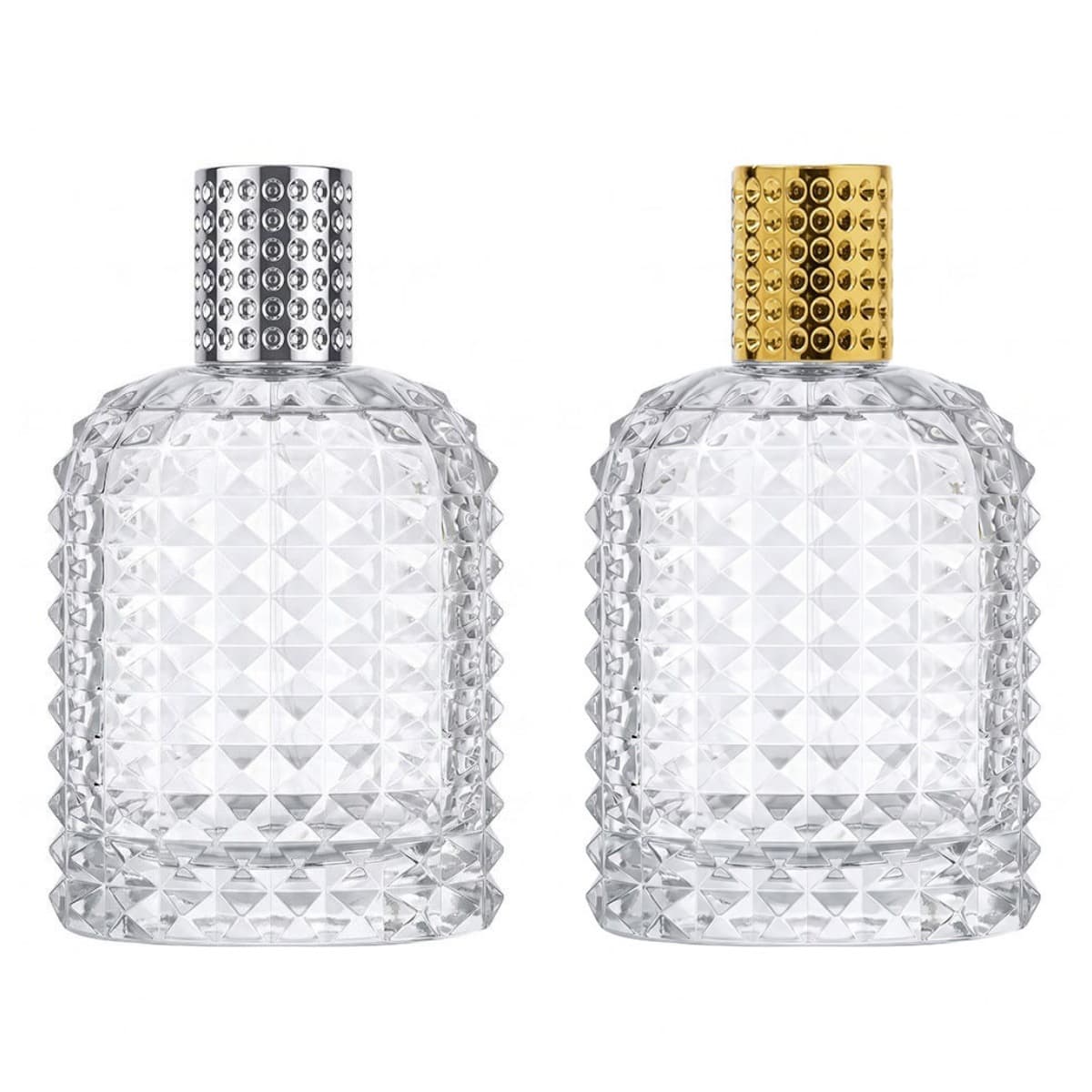 Large-capacity perfume refill bottle 100ML perfume bottle screw-top glass perfume empty bottle travel refill makeup empty bottle