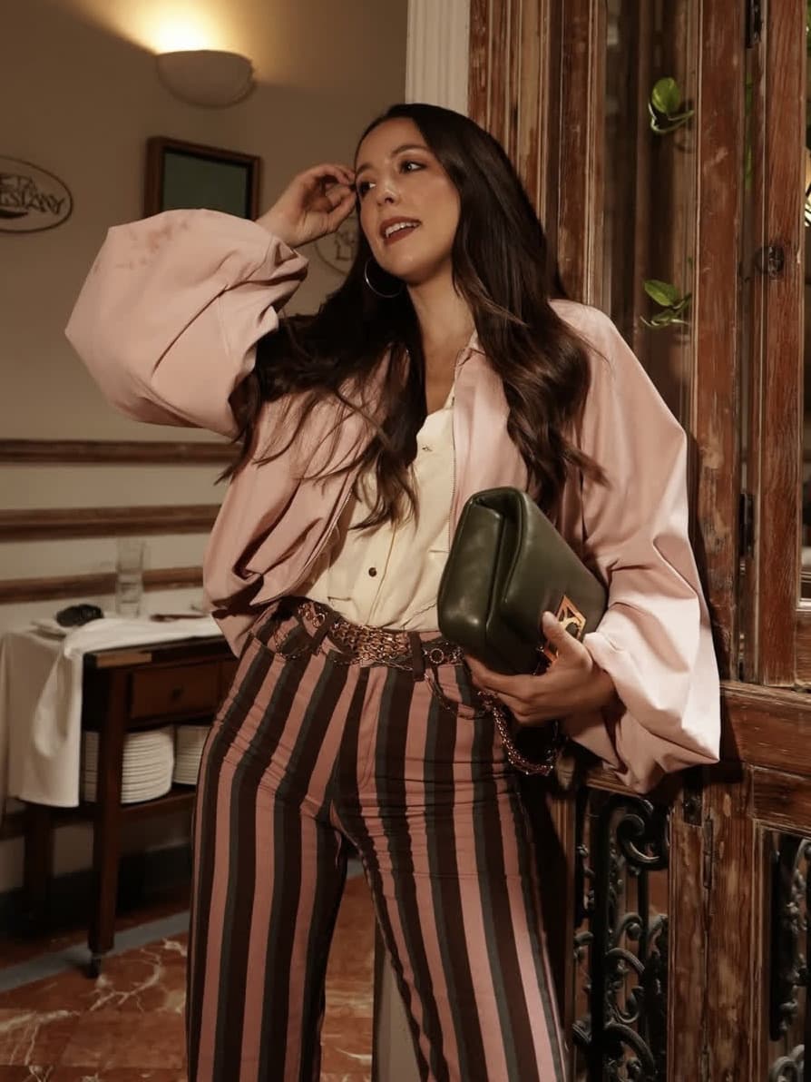 2026 Spring/Fall European & American Cross-Border Women's 6-Color Notch Lapel Balloon Sleeve Bomber Jacket Top Women B88890