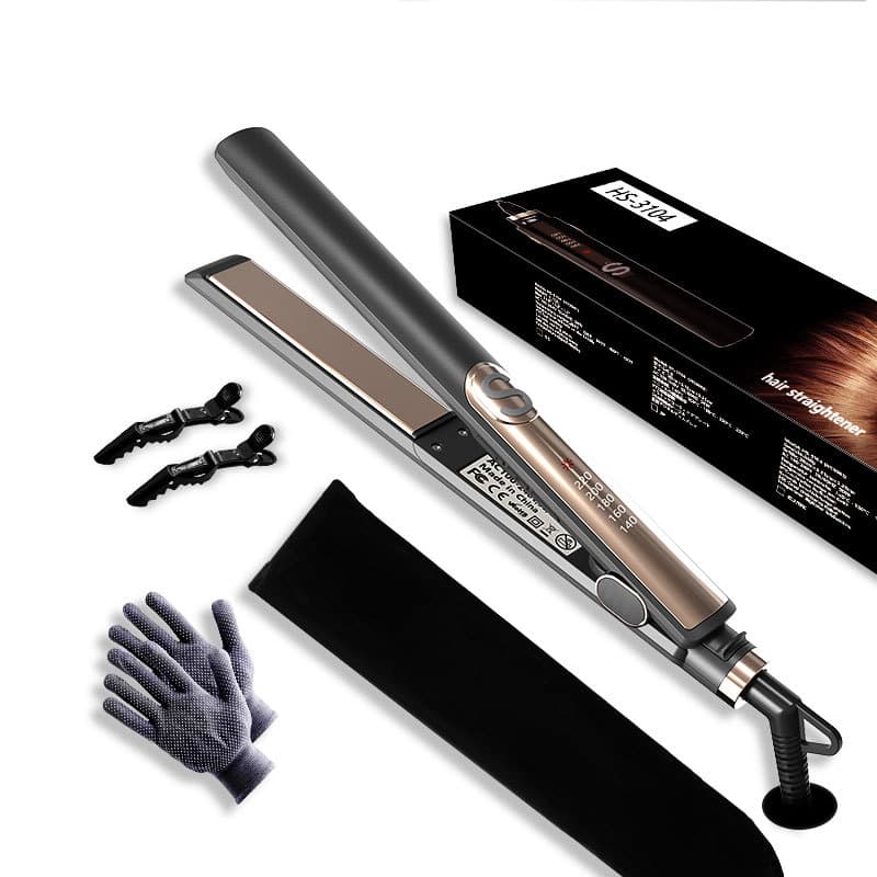 Automatic Straight and Curling Iron Dual-Use Straightening Board Factory Direct Ceramic Coated Hair Styling Tool for Dry and Wet Use