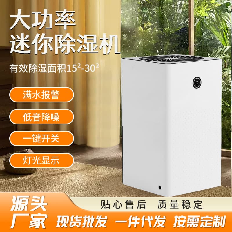Customized Bathroom Mini Silent Dehumidifier, Dry Living Room Moisture Absorber, Clothes Dryer Dehumidifier for Bedroom