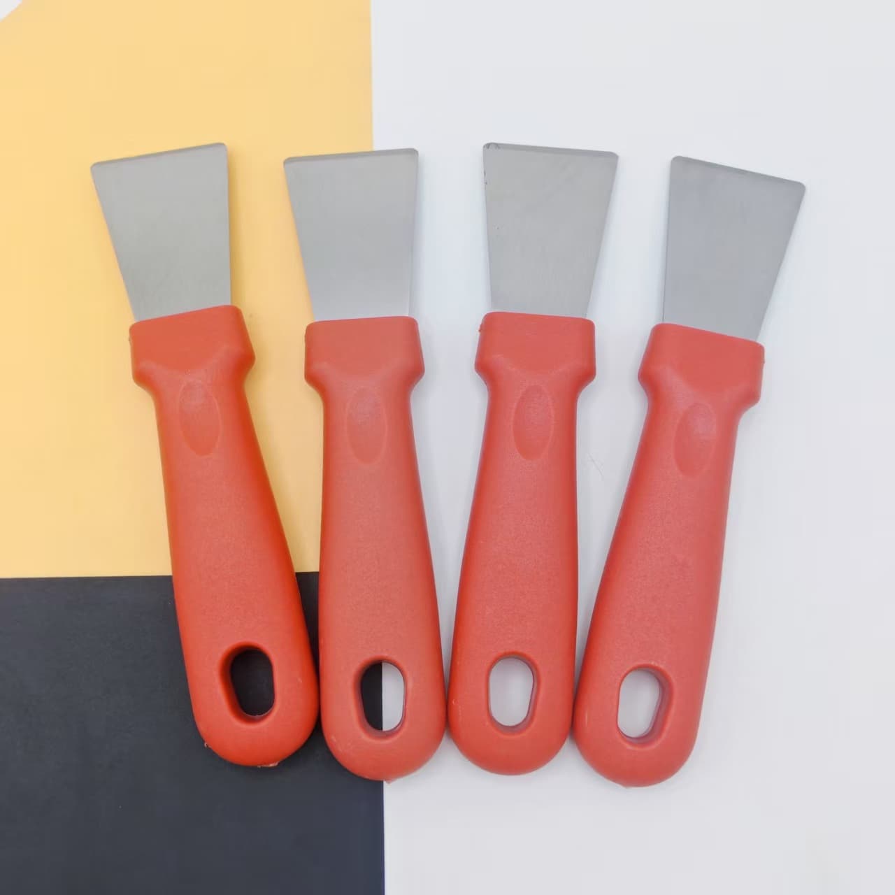 Stainless Steel Scraper for Range Hood Scroll Heavily Soiled Areas, Thickened Refrigerator Ice Scraper and Wall Cleaning Tool