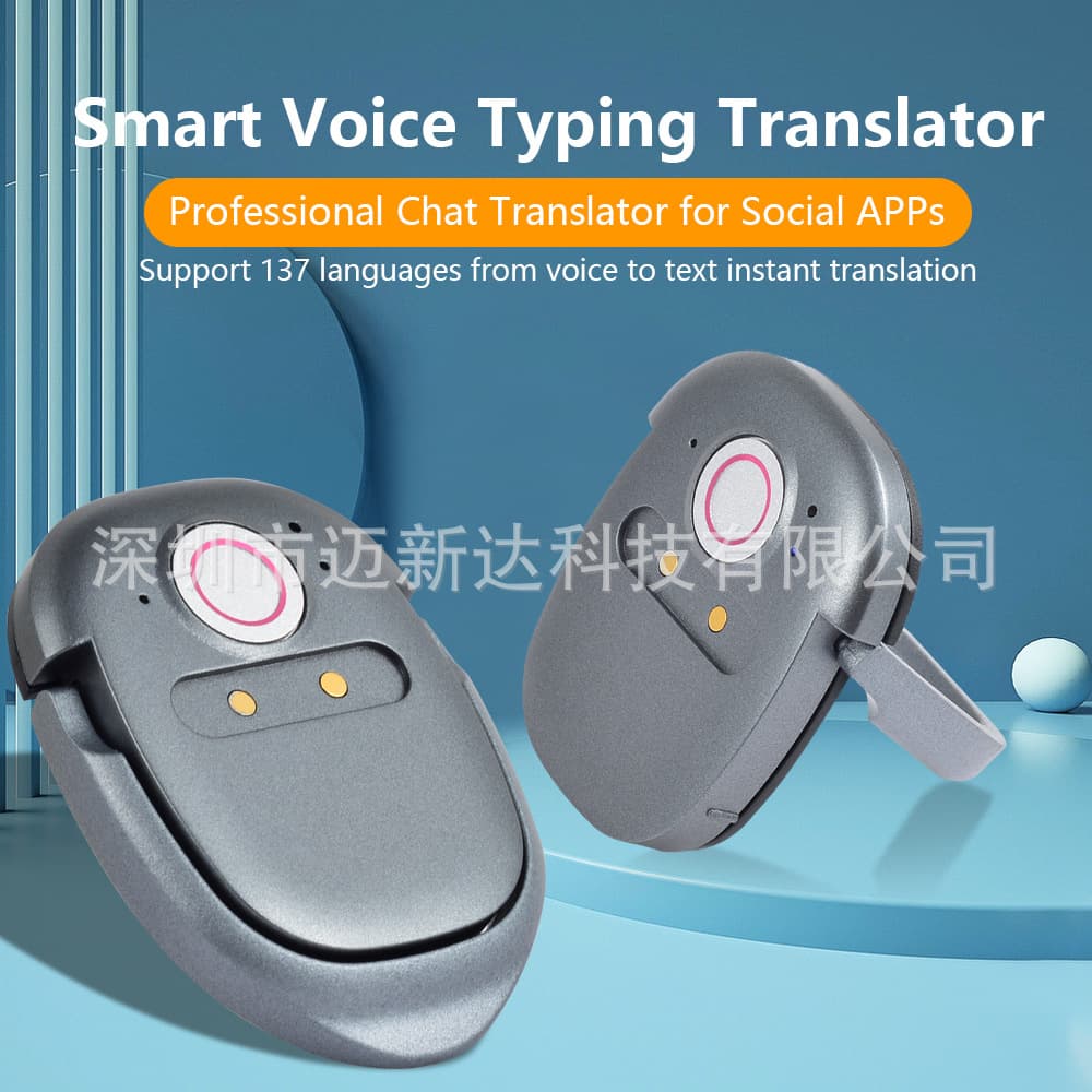 Voice Typing Mouse Translation Machine Chat Translation Voice to Text Whatsapp Translator Smart Alloy Lightweight Portable