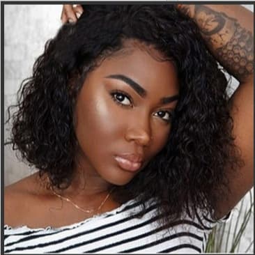 European and American wigs cross-border to Africa, small curly wigs for women, short curly hair, rose net synthetic fiber wigs, full head wigs