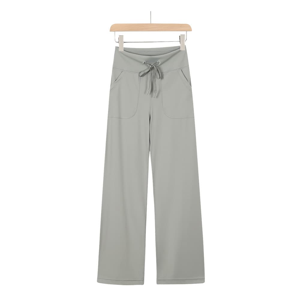 Full Color Range Lulu Original Label Throwback Straight Leg Pants High-End Loose Wide Leg Sweatpants