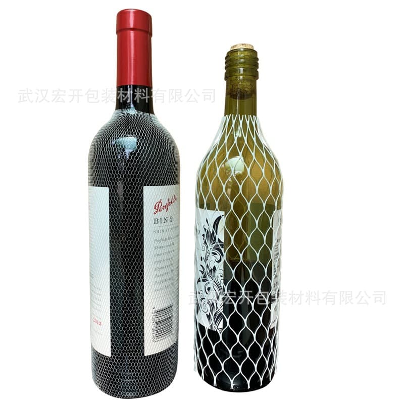Professional Production of PE Protective Nets for Wine, Mineral Water, Beverage, and Glass Bottles