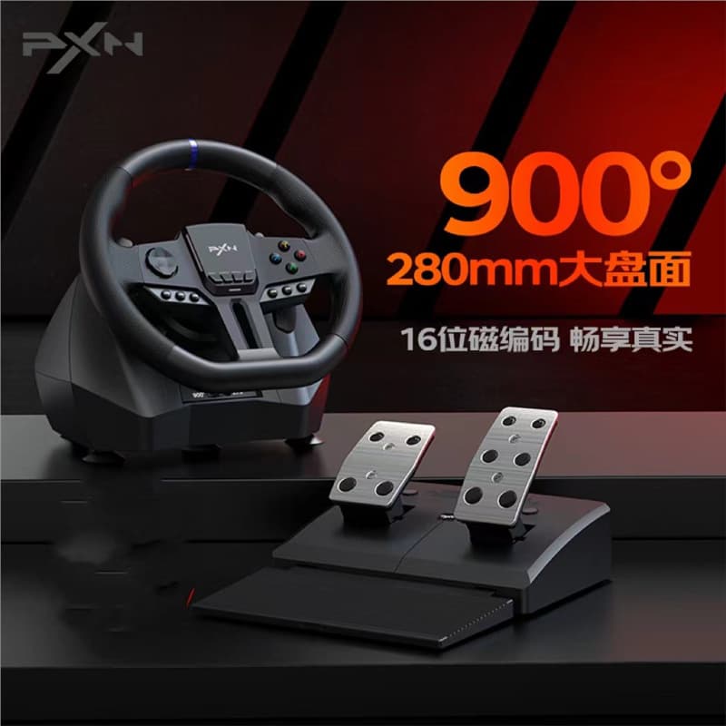 Leishi I Da V900 Gen2 Racing Wheel Simulator for PC/PS3/PS4 Game Console