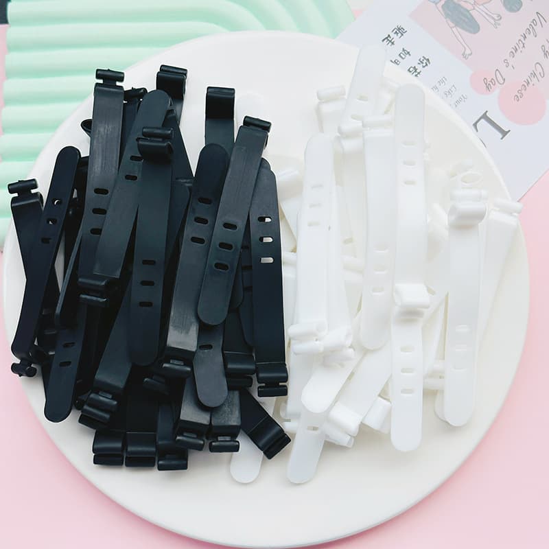 Factory spot cable ties wholesale data cable winder adjustable storage buckle headphone cable storage cable tie organizer