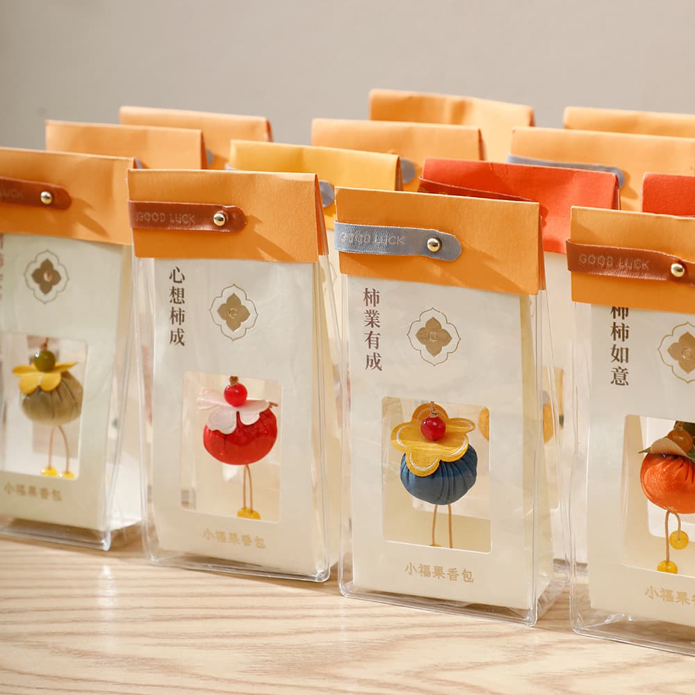 Modern Simplified Chinese Zestful Lucky Peach Fragrance Pouch Mobile Car Safety Amulet Festive Dragon Boat Festival Gift
