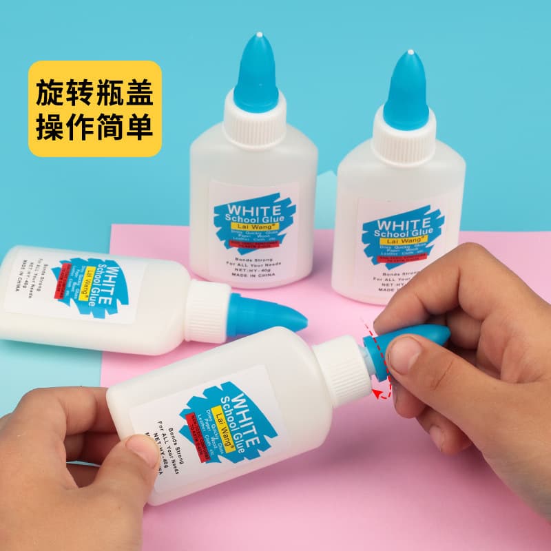 Wholesale handmade white latex high-viscosity woodworking glue DIY production of quick-drying high-viscosity slime children's woodworking mold