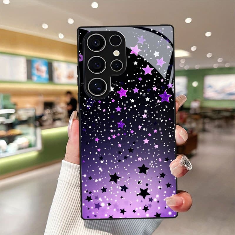 Tempered Glass for Samsung S25 Ultra, S26 Phone Case, A16 Gradient Star, A07 Black Phone Case, A54