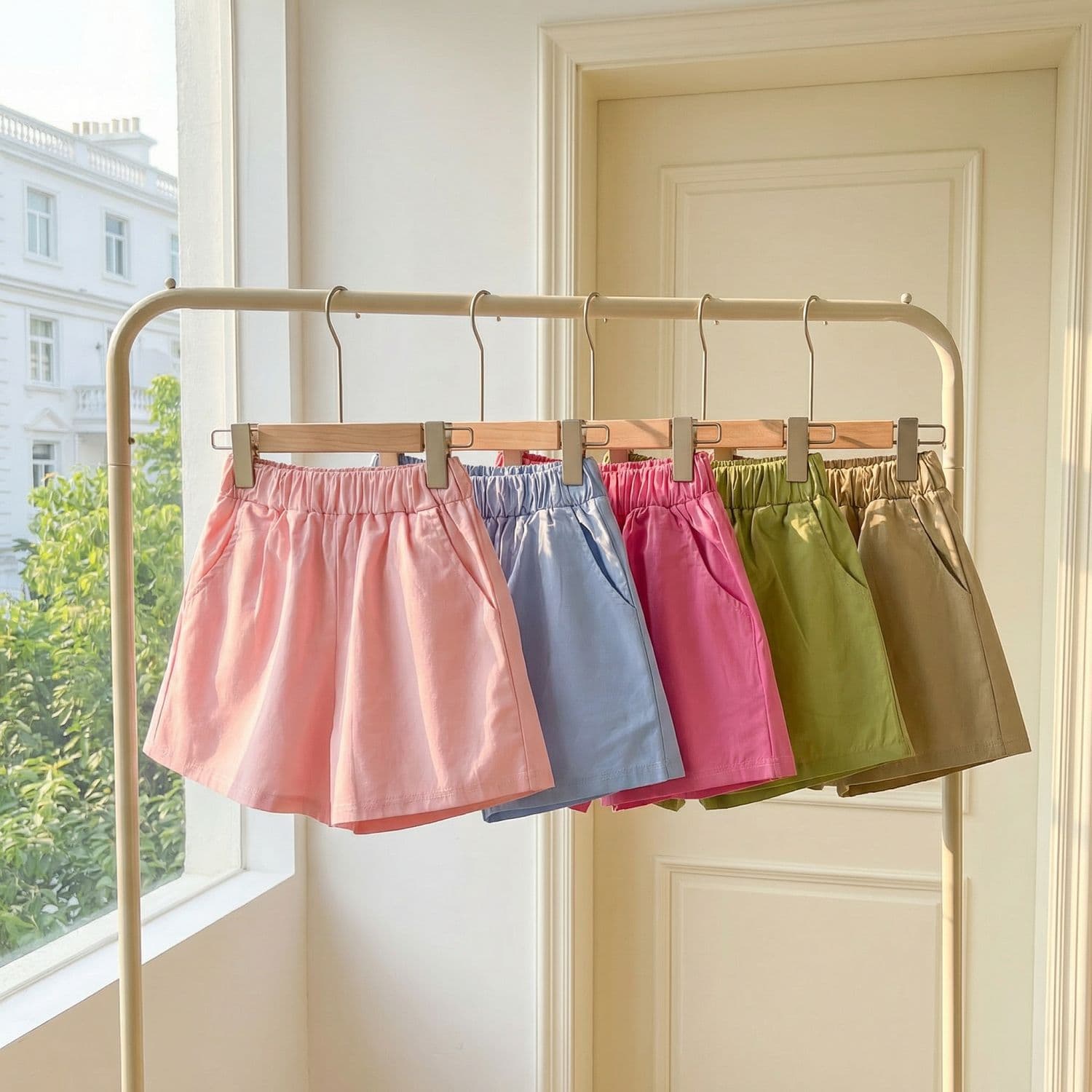 Children's pants pure cotton class A shorts summer new men and women baby casual home shorts children's clothing cross-border wholesale