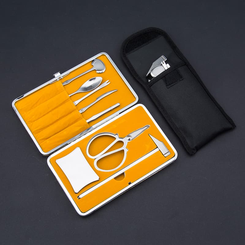 Eight pieces of crabs, stainless steel crab eating tools, crab eating tool sets, crab picks, hairy crab tools, crab removal tools
