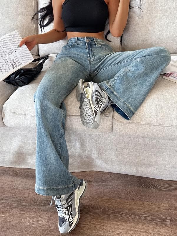 Jeans Flared jeans Skinny jeans Micro denim skinnies