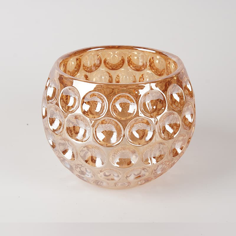Lampshade Crystal Glass Candle Holder Candlelight Dinner Wedding Decoration Candle Cup Factory Glass Lampshade