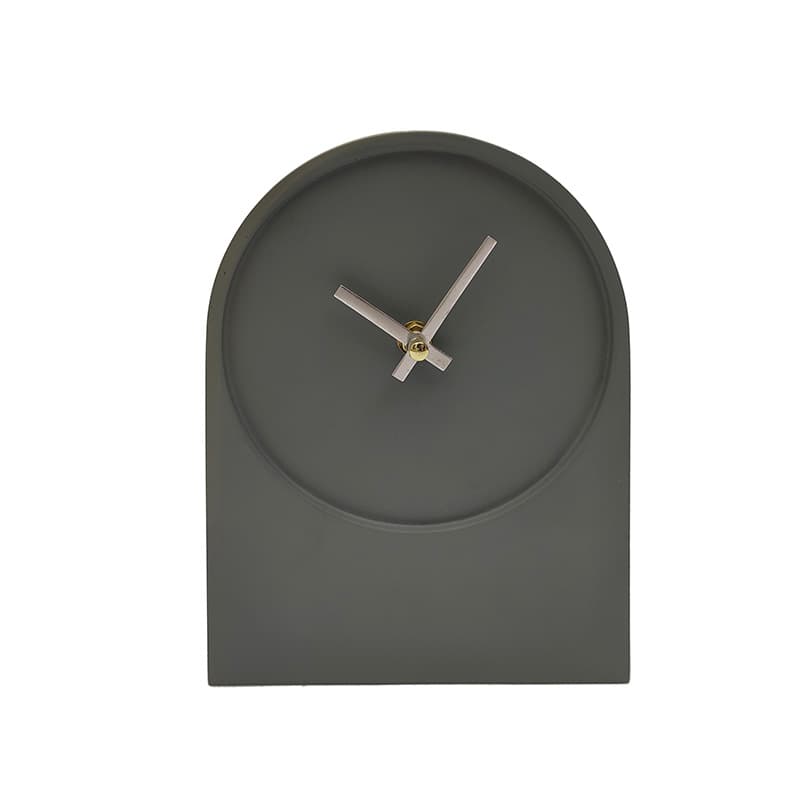 Nordic Retro Minimalist Art Table Clock Vintage Wooden Bedroom Living Room Decorative Desktop Desk Clock Ins Style