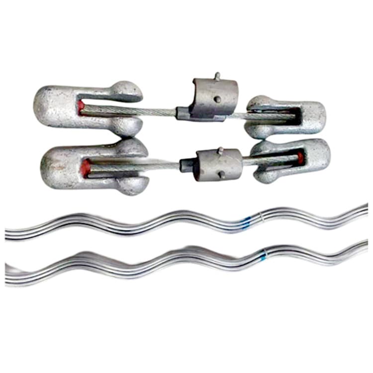 Henlixing Optoelectronics Pre-twisted power fittings Anti-vibration hammer FRYJ Tuning fork type symmetrical type