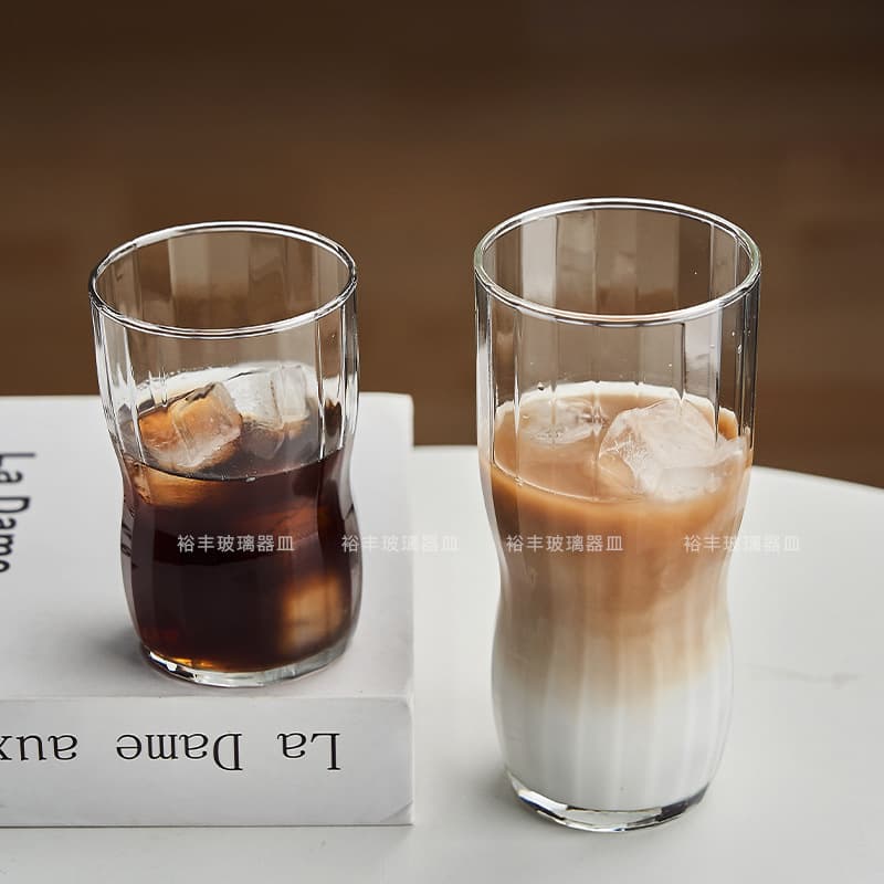 Creative glass restaurant hotel home coffee cup sparkling fruit juice drink cup Long Island ice tea wine cup