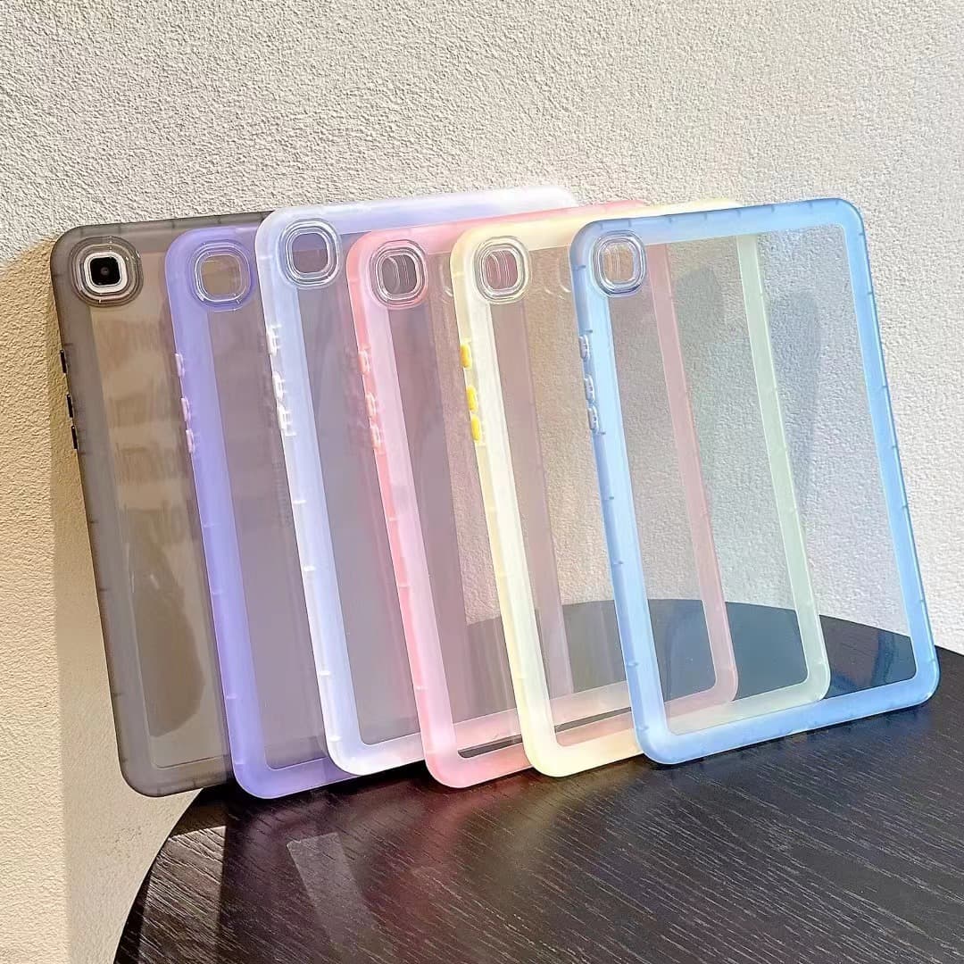 Applicable to Samsung Tab A9 + protective case transparent lightweight A9/A9plus silicone all-inclusive airbag drop-resistant soft case