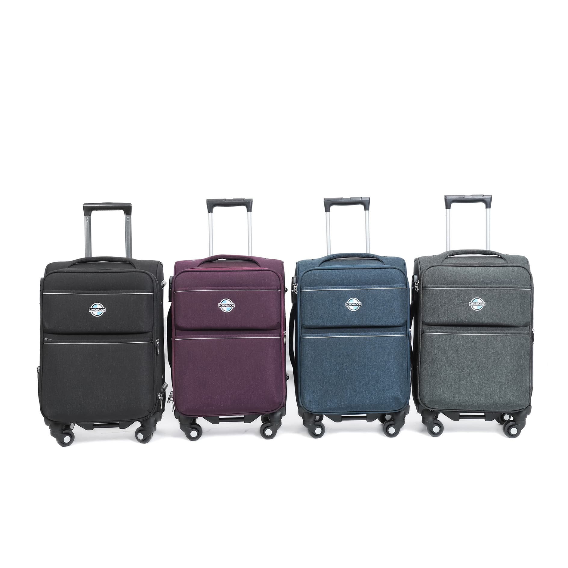 New Business Boarding Box Mute Universal Wheel Trolley Case Cross-Border Wholesale Light Travel Large Capacity Suitcase