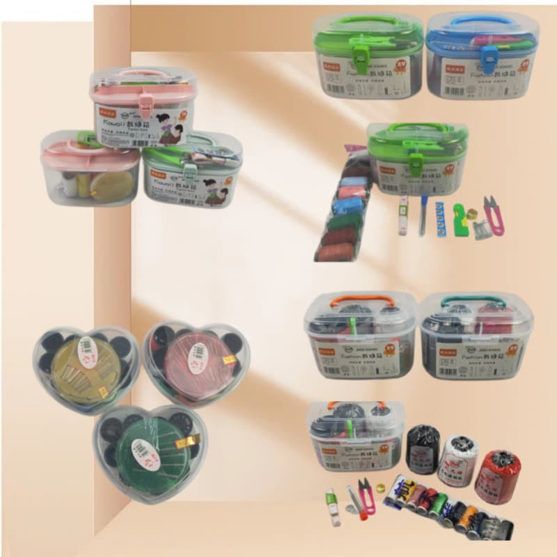 Wholesale Sewing Needle and Thread Set for Sewing Clothes and Quilts, Linyi Household Sewing Kit, Stall General Merchandise Sewing Box