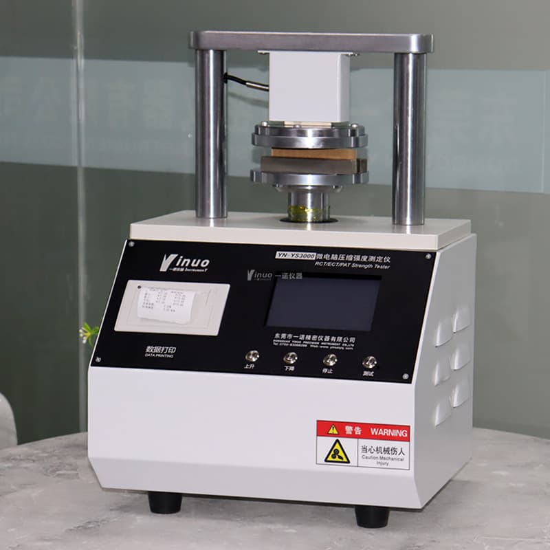 [Yinuo Instrument] Industrial carton packaging quality inspection microcomputer paperboard edge crush strength tester, new model