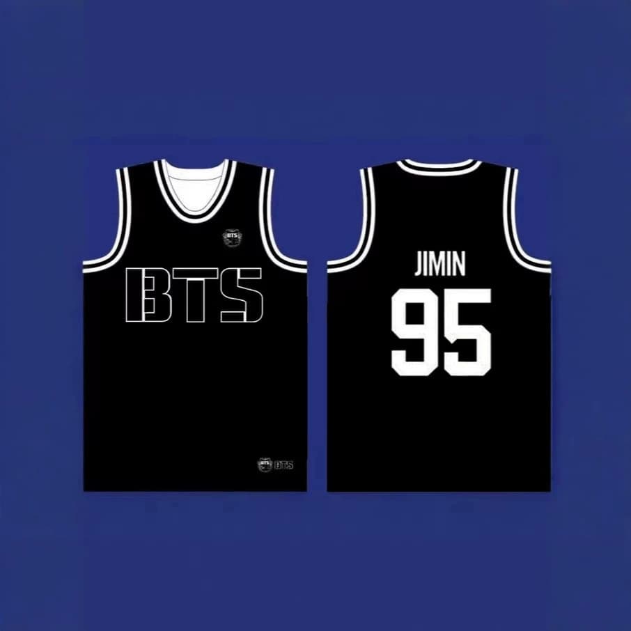 BTS 2026 Letter Jersey Short Sleeve T-Shirt American High Street Half Sleeve Trendy Sports BTS Digital Print